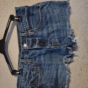Y2K Levi's High Rise Blue Jean Cutoff Shorts